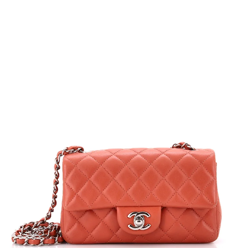 Classic Single Flap Bag Quilted Lambskin Mini