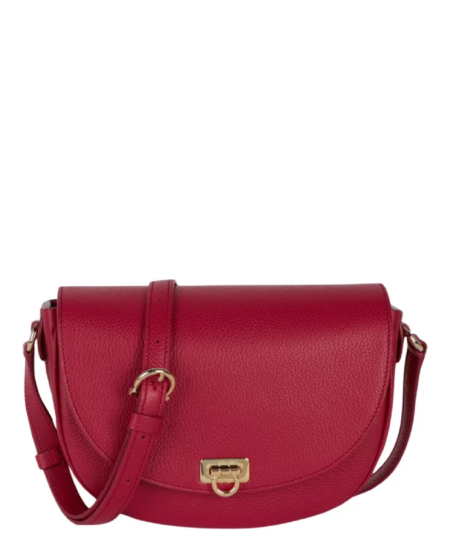 Gancini Buckle Crossbody Bag