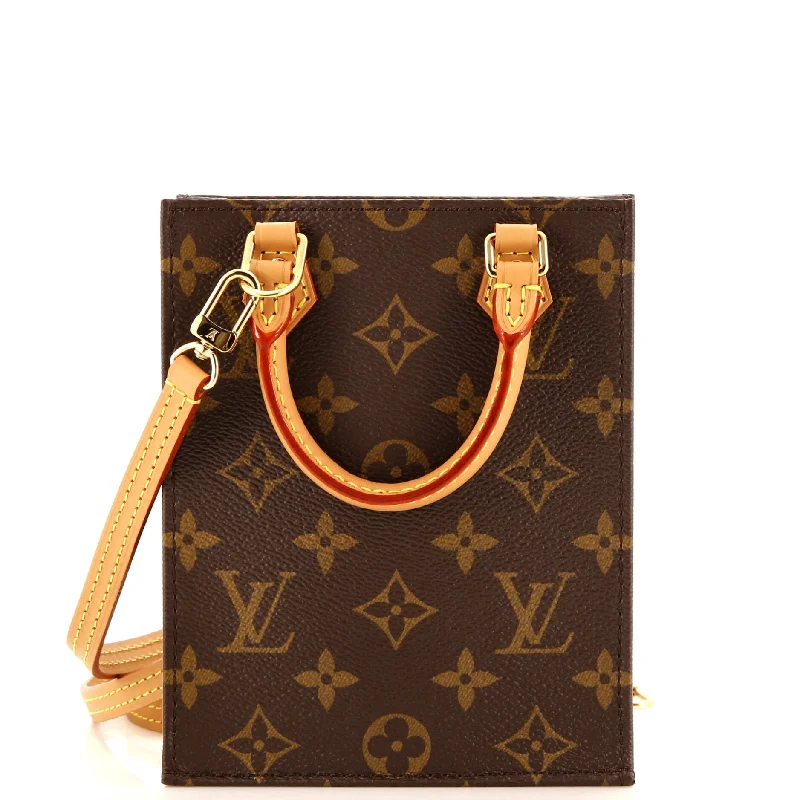 Petit Sac Plat Bag Monogram Canvas