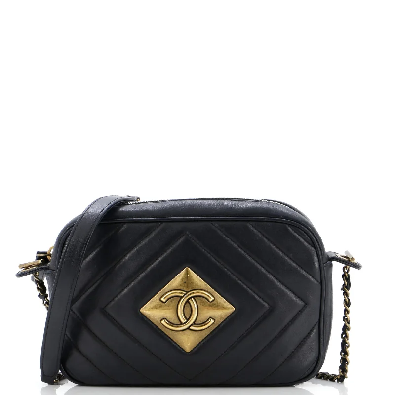 Pyramid CC Camera Bag Chevron Leather Small