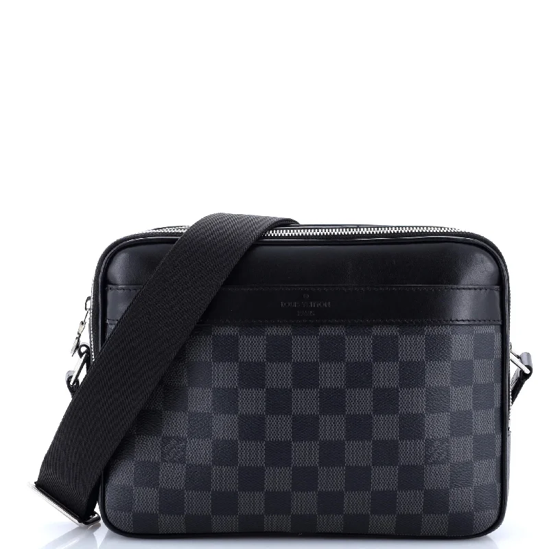 Trocadero NM Messenger Damier Graphite PM