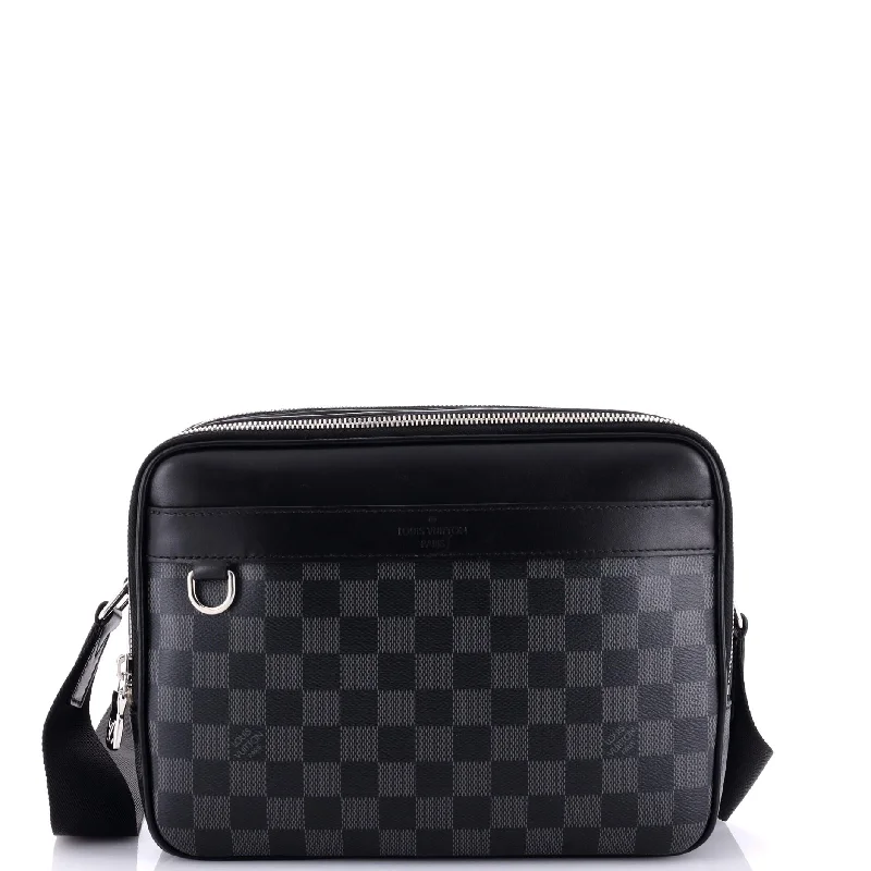 Trocadero NM Messenger Damier Graphite PM