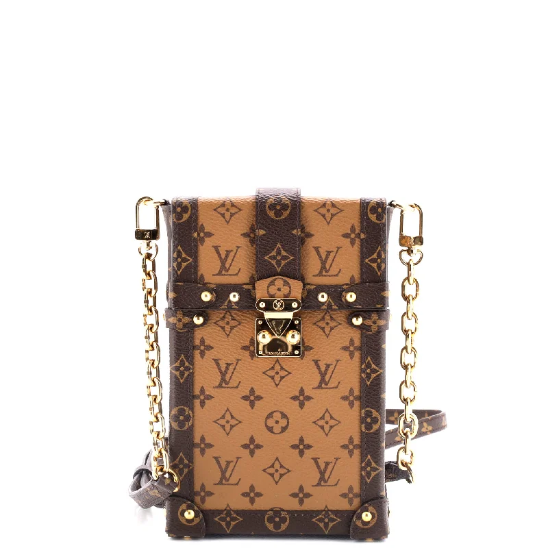 Vertical Trunk Pochette Reverse Monogram Canvas