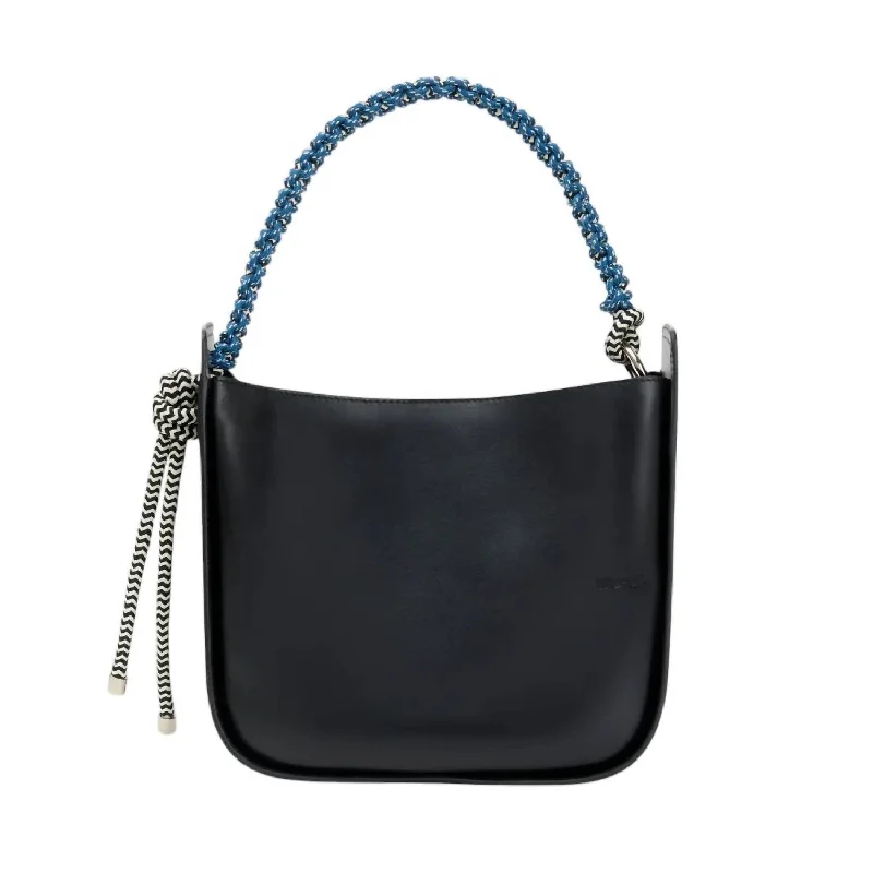 Women's Twist Handbag In Black